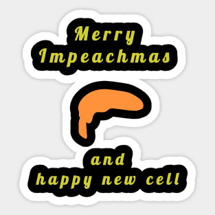 Impeachmas Trump - Impeach 2020 Sticker